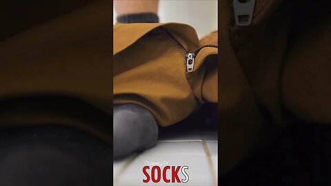 🧦 #SOCKS - Throne of Solitude: Finding Respite as Man Rests, Feet Firmly Planted on the Ground 🦵🏻