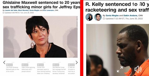 Ghislaine Maxwell Gets Lighter Sentence Than R Kelly & Joe Biden Still Sucks.