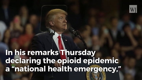 During Speech on Opioid Addiction, Trump Opens up About Losing His Brother to Alcoholism