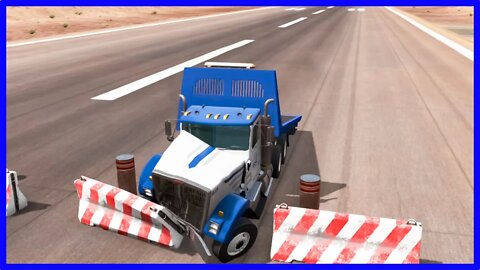 TruckFails | Truck vs Concrete #01 | BeamNG.Drive |TrucksFails