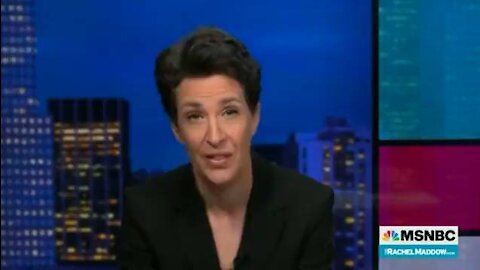 Just curious, why isn't Rachel Maddow banned for this.?