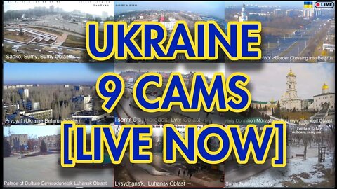 🔴 LIVE: Kyiv Ukraine [Multiple View Points] #Kiev #Kyiv #Ukraine