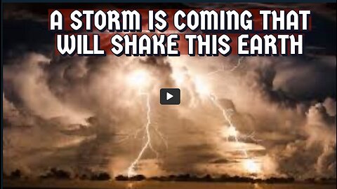 Julie Green subs A STORM IS COMING TO SHAKE THIS EARTH