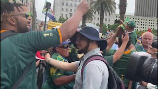 South Africa - Cape Town - Springbok Trophy Tour (Video) (MQr)