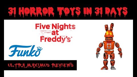 🎃 Jack-O-Bonnie | Five Nights at Freddy's | 31 Horror Toys in 31 Days