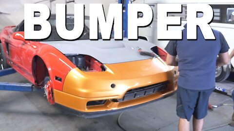 Front Bumper Conversion - 02-05 Acura NSX