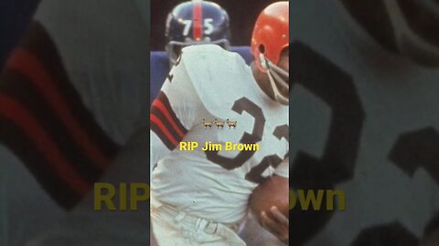 Legendary Jim Brown Died RIP Jim Brown #jimbrown #browns #legendary #shorts #nfl #activist