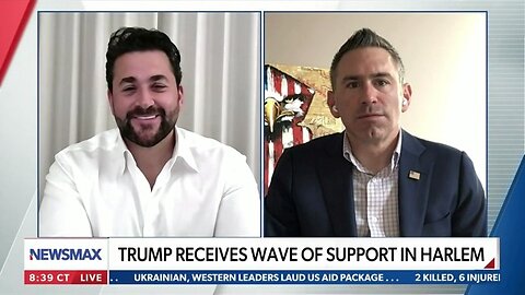 Nick Adams Joins Newsmax to Talk 2024 and Trump v Biden