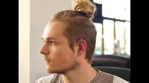 The feminization of men: men and "man buns"