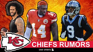 Chiefs Rumors: Sign Colin Kaepernick & Stephon Gilmore? DK Metcalf Trade? Mahomes Talks Tyreek Hill