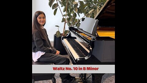 Waltz No. 10 in B Minor / DelsaAfsharizade/دلسا افشاری زاده