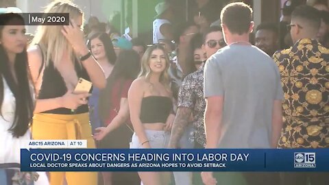 Health experts concerned Labor Day weekend could lead to rise in COVID-19 cases