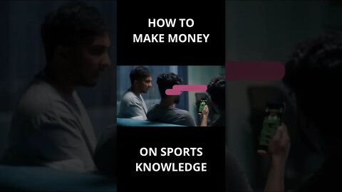 HOW TO MAKE MONEY on SPORTS KNOWLEDGE N.1 #shorts