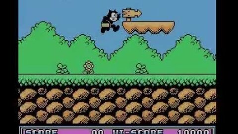 Felix the Cat NES Gameplay Demo