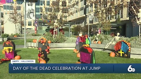 JUMP sets up Dia de Muertos display through mid-November