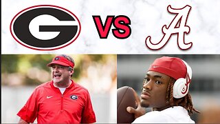 Georgia vs Alabama Prediction and Analysis!!! #cfb