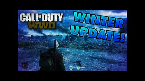 Call of Duty WW2 | Winter Update (Winter HQ, Winter Carentan, Christmas, & More)