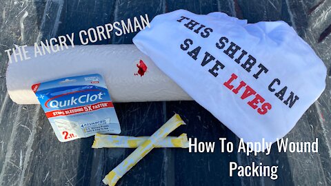 How To Apply Wound Packing