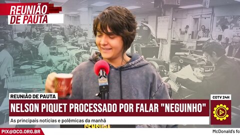 Nelson Piquet é processado por racismo | Momentos do Reunião de Pauta