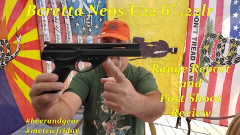 Beretta Neos U22 .22lr Semi Auto Pistol Range Report & Review 5/5