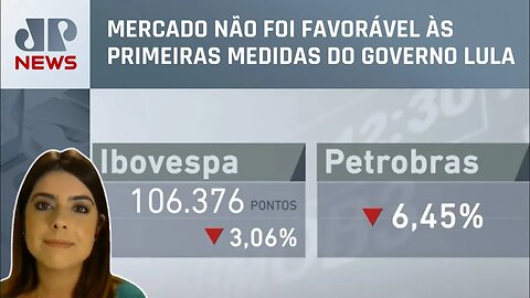 Ibovespa despenca puxada por queda nas ações da Petrobras