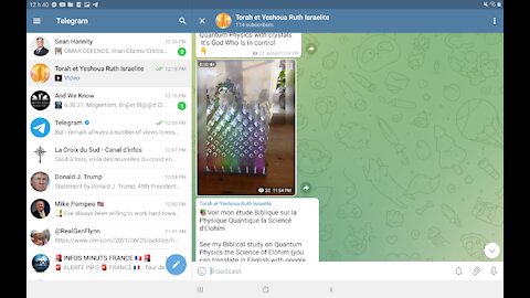 Ma chaîne Telegram ☆ Torah et Yeshoua ☆