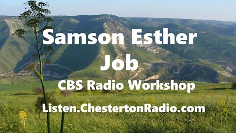 Samson - Esther - Job - Norman Corwin - Old Testament Trilogy - CBS Radio Workshop