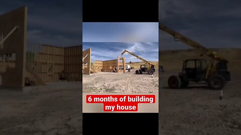 6 Months of Building a Shop House in Montana