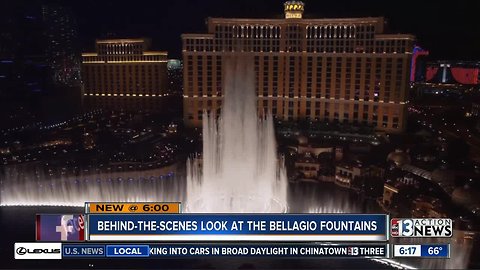 Behind the scenes of the Bellagio fountains