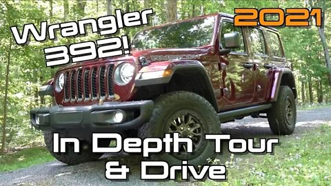 2021 Jeep Wrangler Rubicon 392: Start Up, Test Drive & In Depth Review