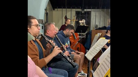 Jackson Heights Symphony Orchestra rehearsal 5.10.2022