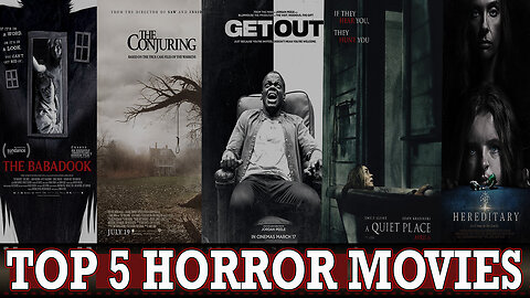 TOP 5 HORROR MOVIES (PART 1)