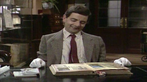 Mr Bean ruins RARE book | Mr Bean Clip | Mr Bean Funny