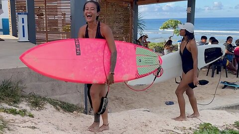 Local Surfer Girls Take Over the Province