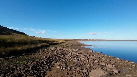 Deer Hill Reservoir Meltham 4K Drone 13 Oct 22-12