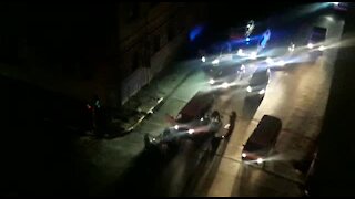 SOUTH AFRICA - Johannesburg - Night police raid (videos) (xiu)