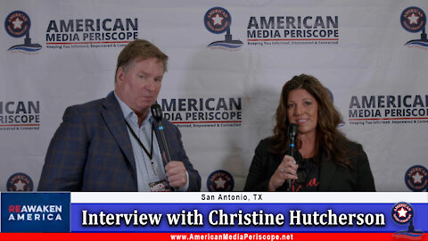 Watch James Grundvig Interview with Christine Hutcherson at the San Antonio Freedom Conference