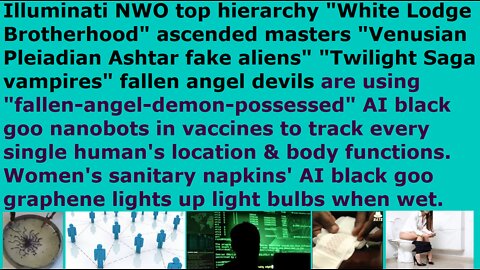 NWO is tracking each Coronavirus vaccinated person's location & body functions using vaccine nanobot