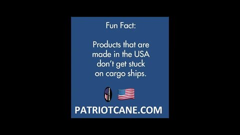 Support our disabled veteran employees. Order a Patriot Cane walking cane from PATRIOTCANE.com today