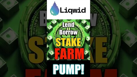 Cardano: Liqwid PUMP💥 Stake, Farm And EARN. #cardano #liqwid #farm