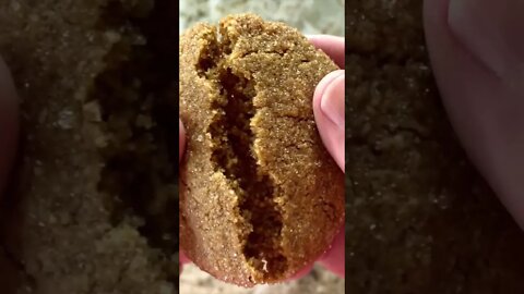 Chewy Ginger Molasses Keto Cookies Recipe Starbucks Copycat #keto #cookie #starbucks #lowcarb #chewy