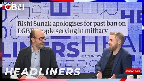 Rishi Sunak apologises for past ban on LGBT people serving in military 🗞