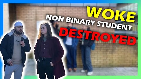 *MUST WATCH* Woke NON BINARY students DESTROYED #mattwalsh #women