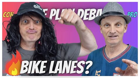 Fiery Bike Lane Debate with Viewer Inspired Character 🔥