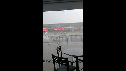 Rain Delay at the Indianapolis Motor Speedway