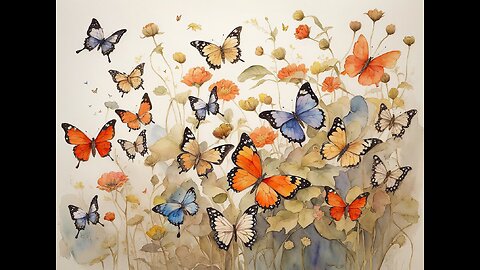 Butterflies and Flowers