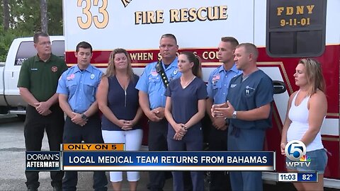 Team of doctors, nurses, pharmacists and paramedics from the Treasure Coast help treat sick and injured in the Bahamas