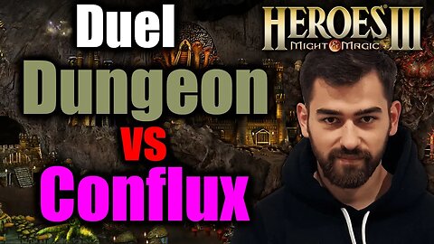 Dungeon vs Conflux | Gluhammer Heroes HotA 3 Multiplayer PL