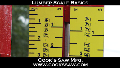 Lumber Scale Basics for Portable Sawmills