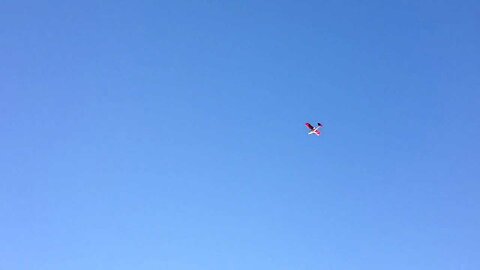 Crazy Pilot Stunt Flying Over RC Field